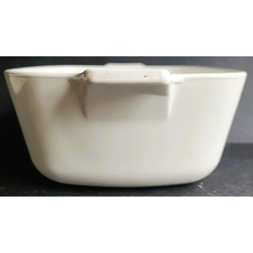 Vintage Corning Ware Blue Cornflower Casserole Dish White Square Baking Pan